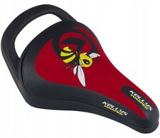 Sella bici bambino rossa mtb