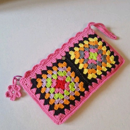 Pochette uncinetto fatta - , a