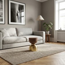 Tavolino Salotto Tondo Metallo