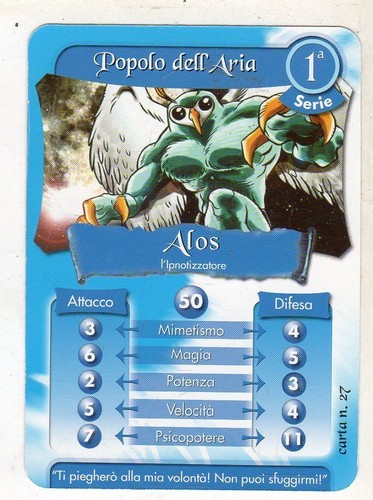 Figurina card gormiti - figurina,