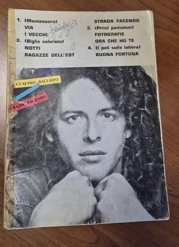 Claudio baglioni strada - baglioni,