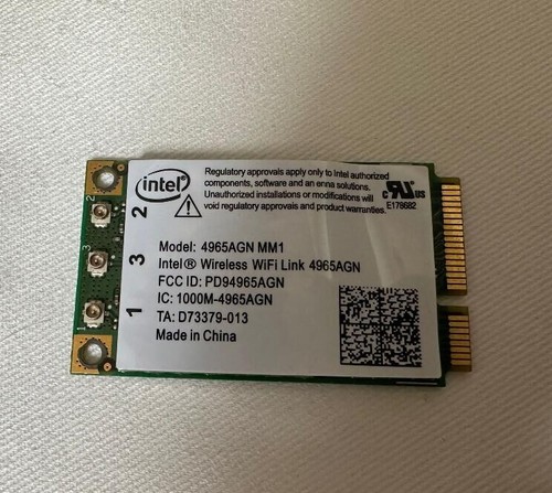 Nuovissima scheda intel 4965 - nuovissima,