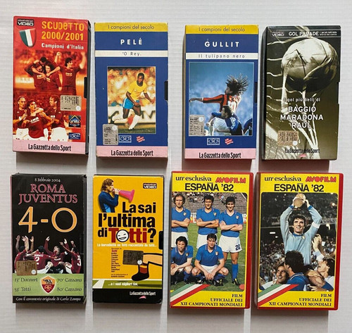 Lotto vhs calcio espana 82 - vhs,