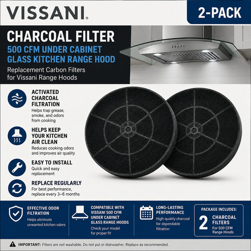 Vissani filtro carbone 500 - vissani,