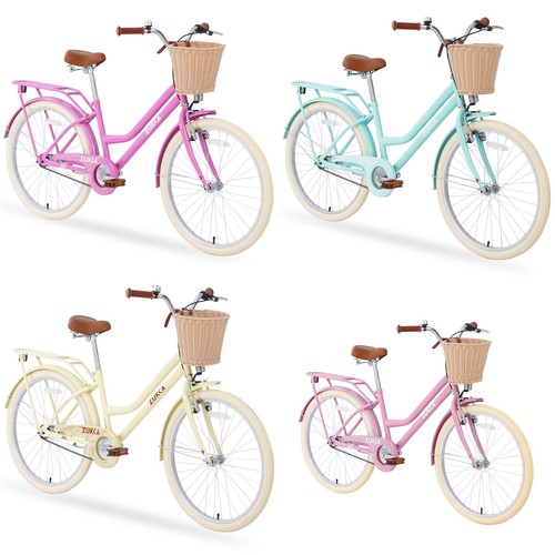 Bici ragazza monovelocità - 24",