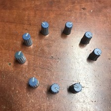 9x manopola miscelatore blu