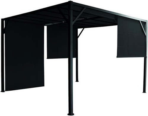 Gazebo cubo in metallo - |,
