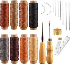 21 Pezzi Filo Cerato Pelle Kit