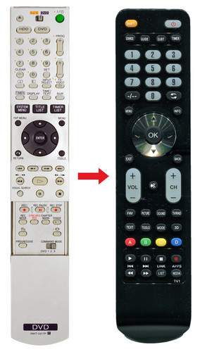 Telecomando ricambio per - telecomando, di