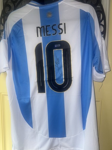 Maglia firmata lionel messi - firmata,