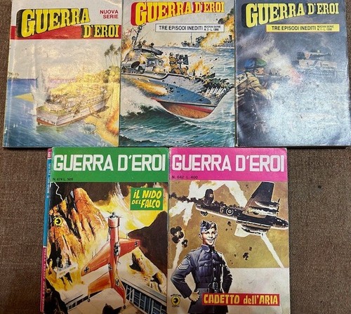 Fumetti vintage guerra eroi - vintage, d'eroi