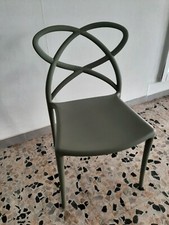 sedie in polipropilene bar, ristorante, gelateria, uso esterno colore verde