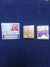 Pins Spille rare (N.3) Congresso Italiano Stomatologia 1963/1964/1970.