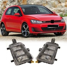 Pair Led Drl Fog Light Lamp W/
