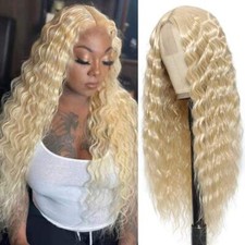 Blonde Deep Wave Lace Front