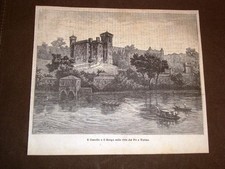 Rarissima veduta di Torino nel