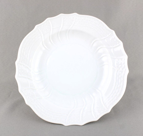 Piatto bianco ceramica - bianco, in