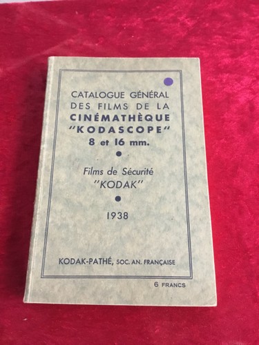 Cinémathèque kodascope et - cinémathèque, 8