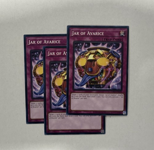 Yugioh jar avarice x3 - yugioh!,