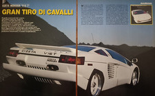 Clipping Ritaglio Articolo 1989 CIZETA MORODER V16 T Gran Tiro di Cavalli