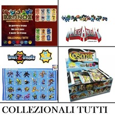 KRONOX DEAGOSTINI - MEGANTIK - INVIZIMALS IMC Toys - COSMITI 3D FIGURES A SCELTA