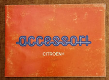 CITROEN ACCESSORI -- 1982 1986 circa -- 2cv LNA Visa CX GSA BX ed. italiana RARO