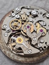 Cronografo VANGUARD Extra Movimento Lemania 1270 For Parts Omega