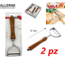 2 PELAPATATE MULTIFUNZIONE SBUCCIA AGRUMI PELA VERDURE PELA PATATE CAROTE CUCINA