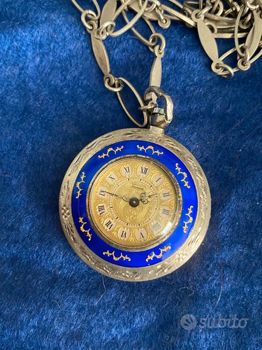 Orologio tasca argento - tasca,
