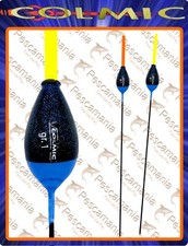 Galleggiante colmic "GRECALE PIOMBATO" 1,0-4,0gr. portastalight filo interno