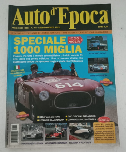 Auto epoca 2012 - auto, d'epoca