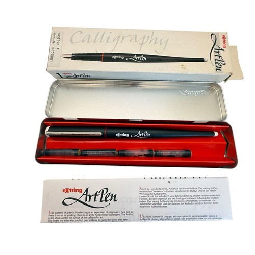 Set calligrafia vintage