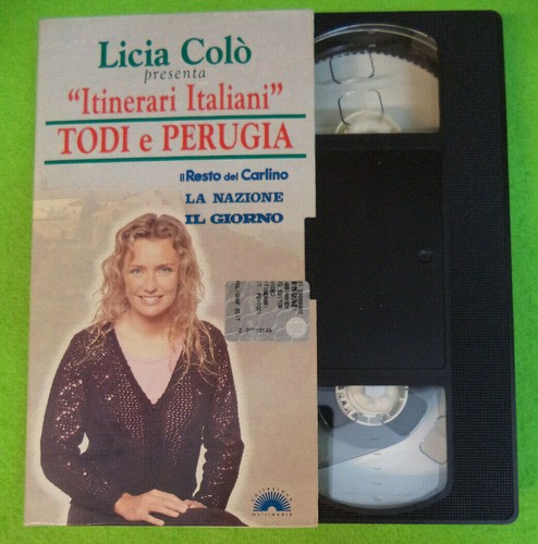 Vhs film itinerari italiani - vhs,