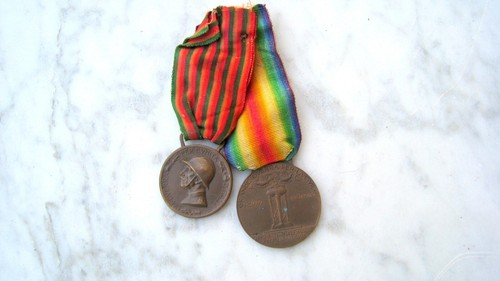 Lotto medaglie bronzo con - 2,