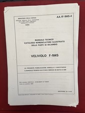 Manuale Nomenclatore Dash-4 F-104S - Aeronautica Militare