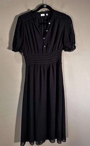 Abito midi wilfred - midi, nero