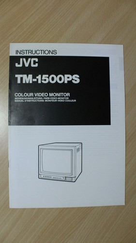 Jvc 1500ps monitor - tm-1500ps,