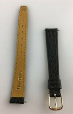 CINTURINO OROLOGIO BULOVA 13MM CUCITURE NEW OLD STOCK QUALITà  RICAMBI