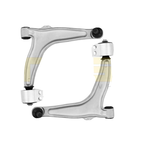 Fiat chrome arms front - chrome,