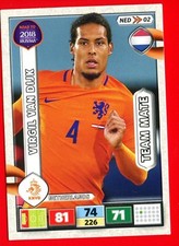 ROAD TO RUSSIA 2018 -Panini Adrenalyn- Card Team Mate - VAN DIJK - NEDERLANDS
