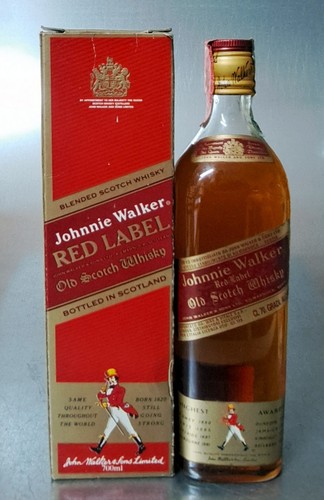 Whisky johnny walker - whisky, label