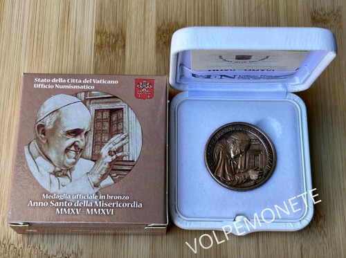 Medaglia bronzo vaticano - vaticano, papa