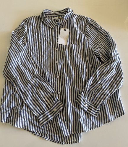 Camicia leith righe - righe, blu