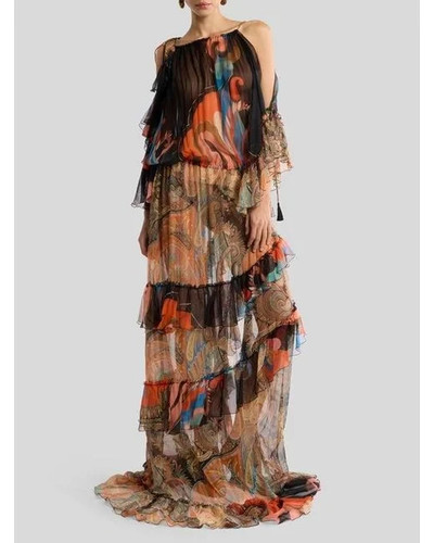 Etro abito lungo - etro,