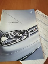 CATALOGUE BROCHURE VW GOLF V6