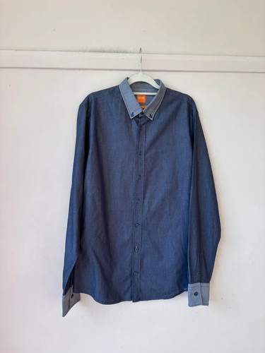 Camicia hugo boss arancione - boss,