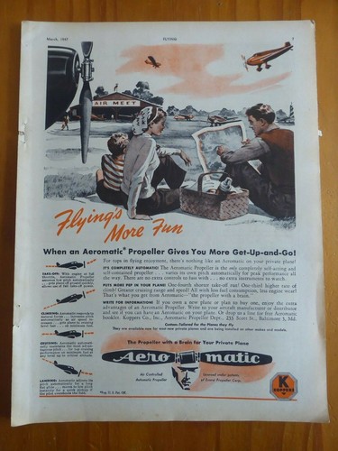1947 pub aeromatic - aeromatic, propeller