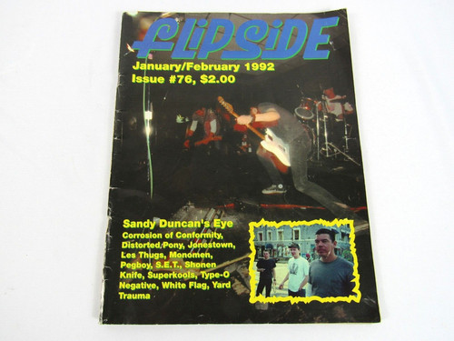 Flipside magazine january - magazine, #76
