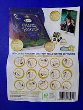 ? HARRY POTTER SCHEDA COMPLETA DI 15 BOLLINI RACCOLTA PER LIBRO CONAD 2022 ?