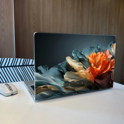 Elegante decalcomania notebook